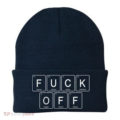 F Off Periodic Table Beanie