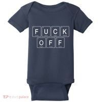 F Off Periodic Table Baby Bodysuit thumb 0