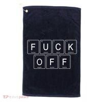 F Off Periodic Table Golf Towel thumb 0