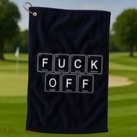 F Off Periodic Table Golf Towel thumb 1