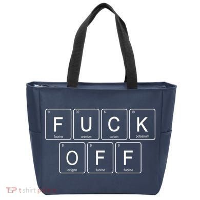 F Off Periodic Table Tote Bag
