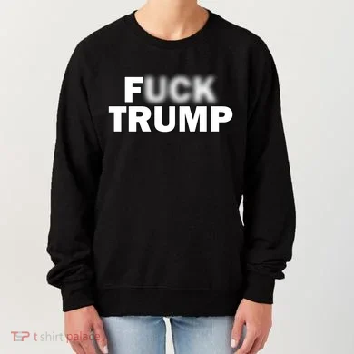 F Trump Blurry Logo Women's Sweatshirt