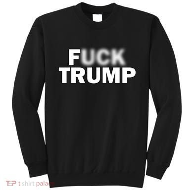 F Trump Blurry Logo Sweatshirt