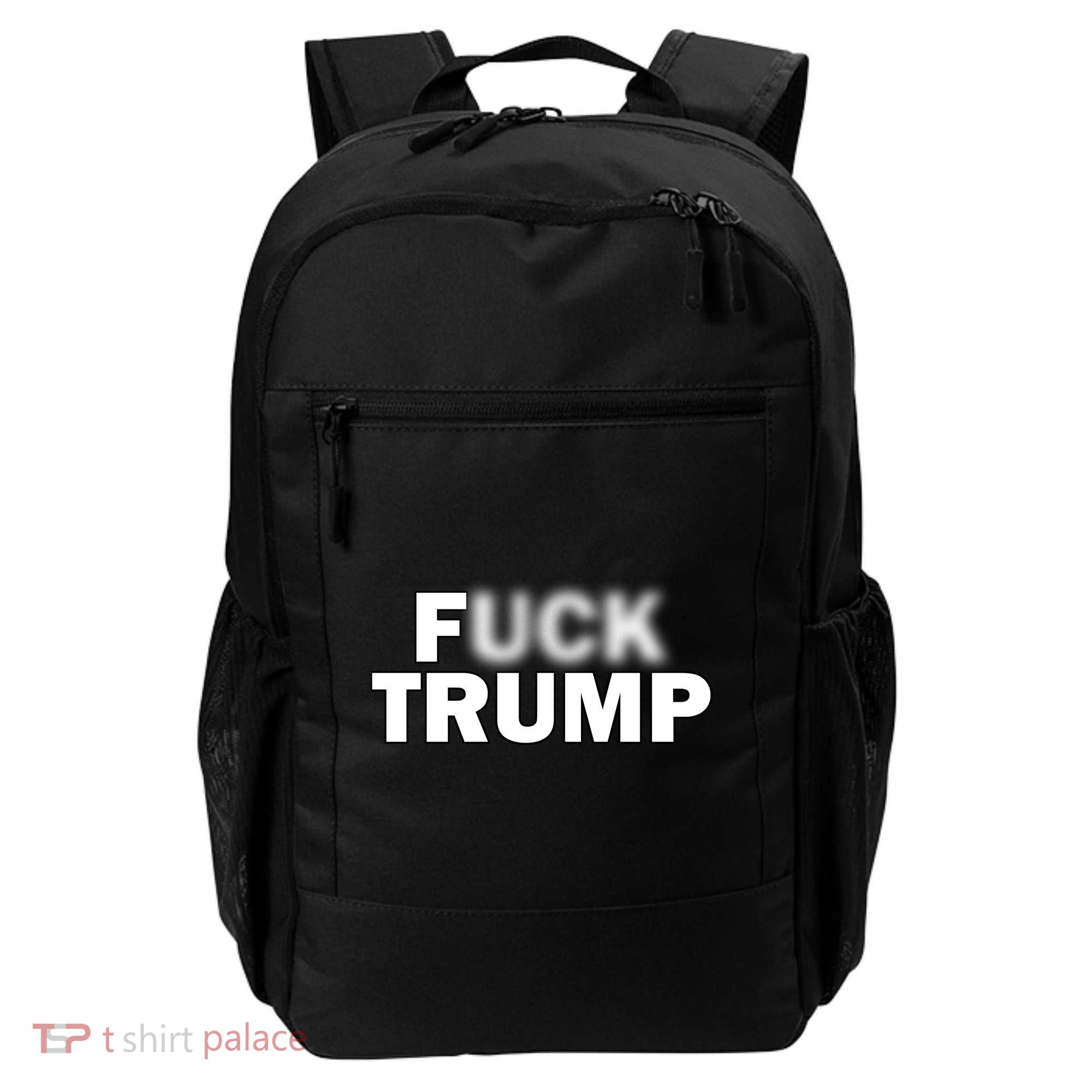 F Trump Blurry Logo Backpack
