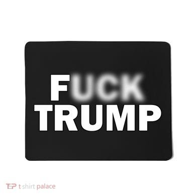 F Trump Blurry Logo Mousepad