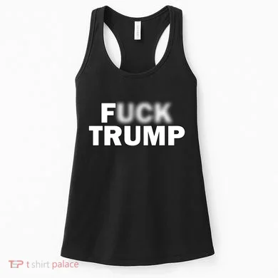 F Trump Blurry Logo Women's Tank Top