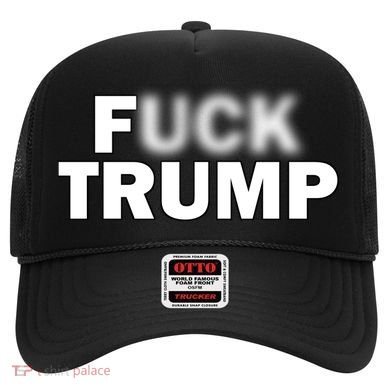 F Trump Blurry Logo Hat