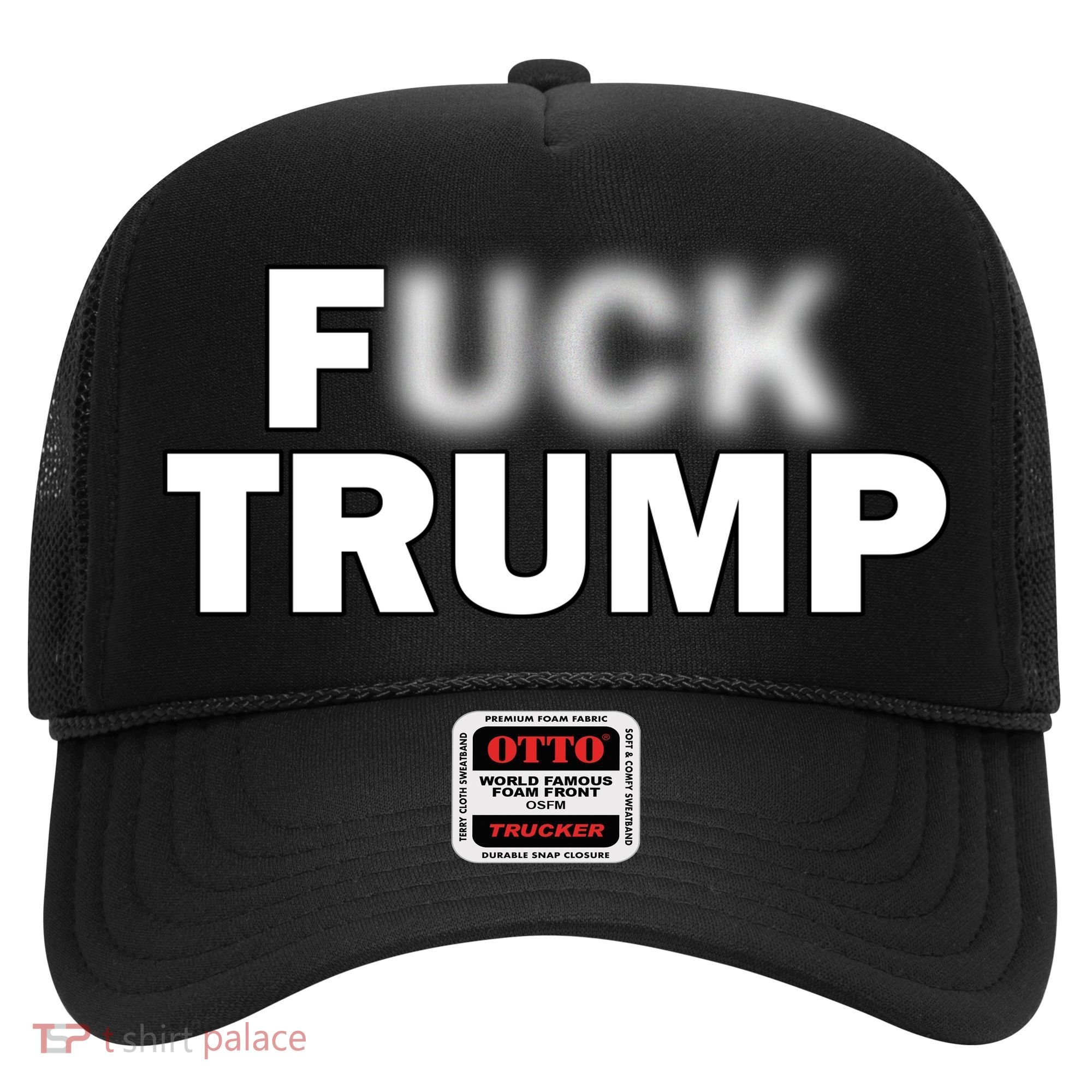 F Trump Blurry Logo Hat