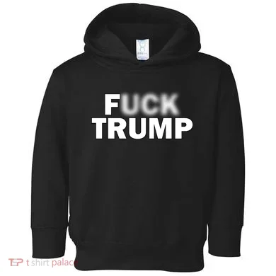 F Trump Blurry Logo Toddler Hoodie