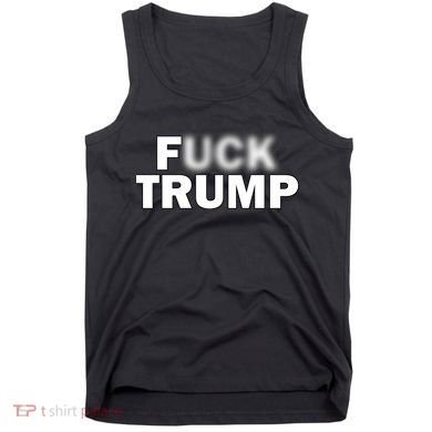 F Trump Blurry Logo Tank Top