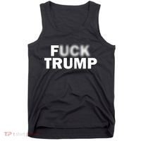 F Trump Blurry Logo Tank Top thumb 0