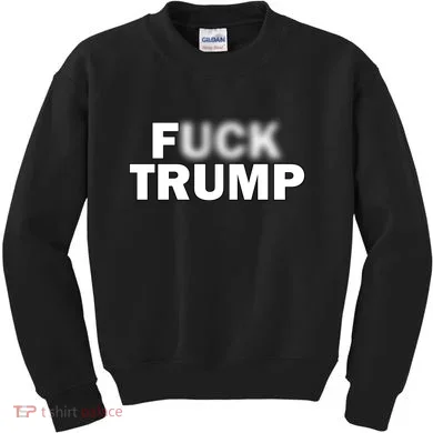 F Trump Blurry Logo Kids Sweatshirt