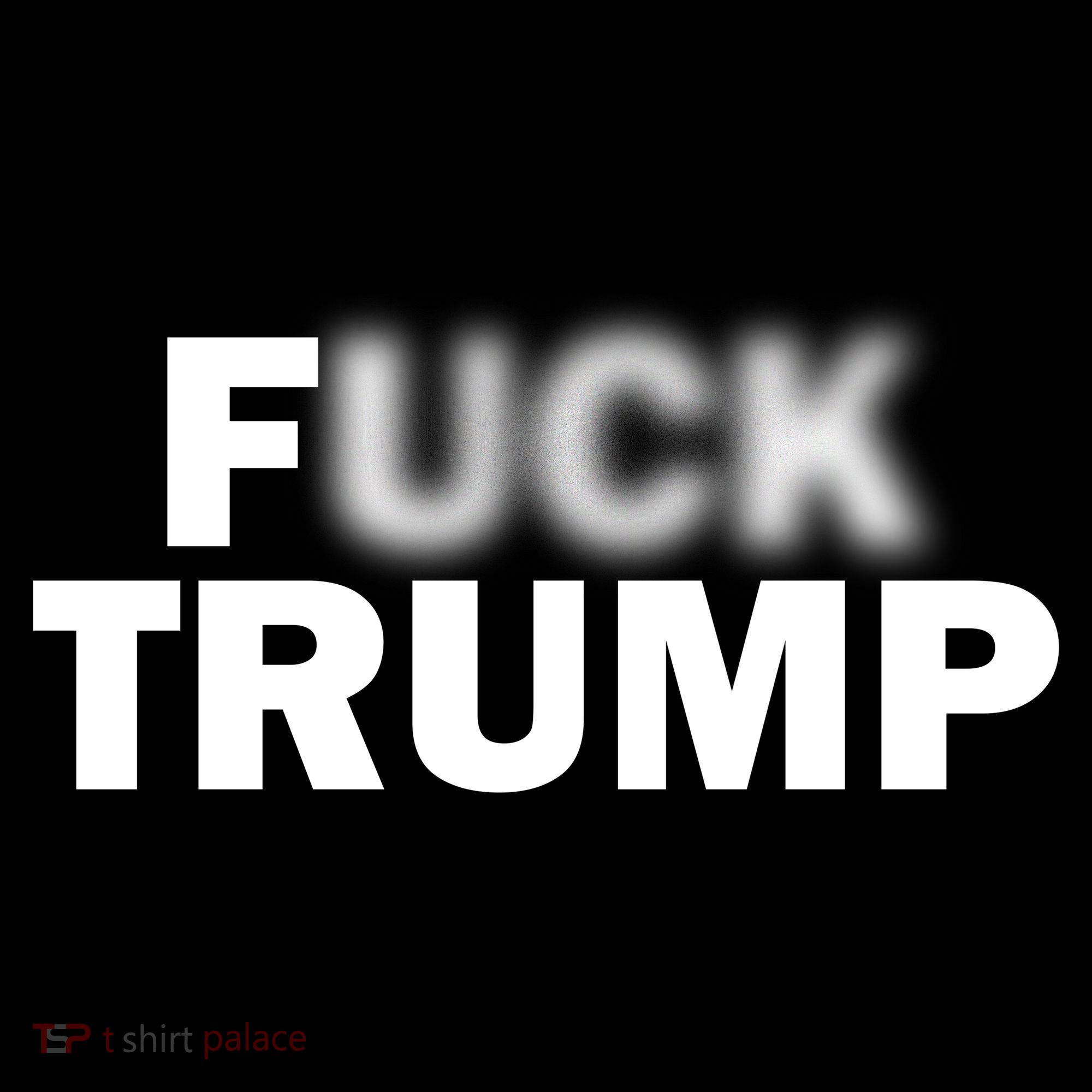 F Trump Blurry Logo Kids Sweatshirt
