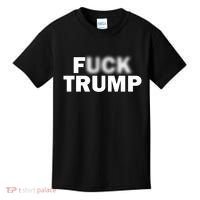 F Trump Blurry Logo Kids T-Shirt thumb 0