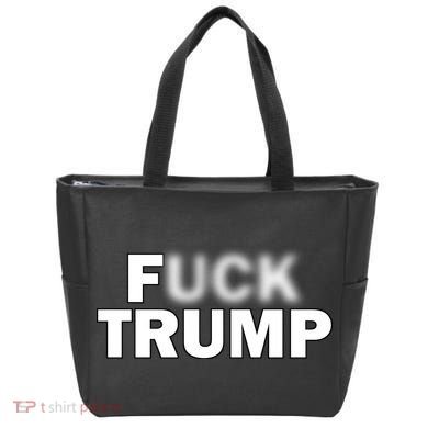 F Trump Blurry Logo Tote Bag