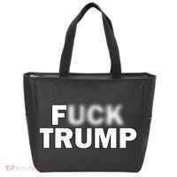 F Trump Blurry Logo Tote Bag thumb 0