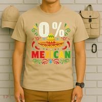 Funny 0 Percent Mexican Fiesta Mexico Party Cinco De Mayo T-Shirt thumb 6