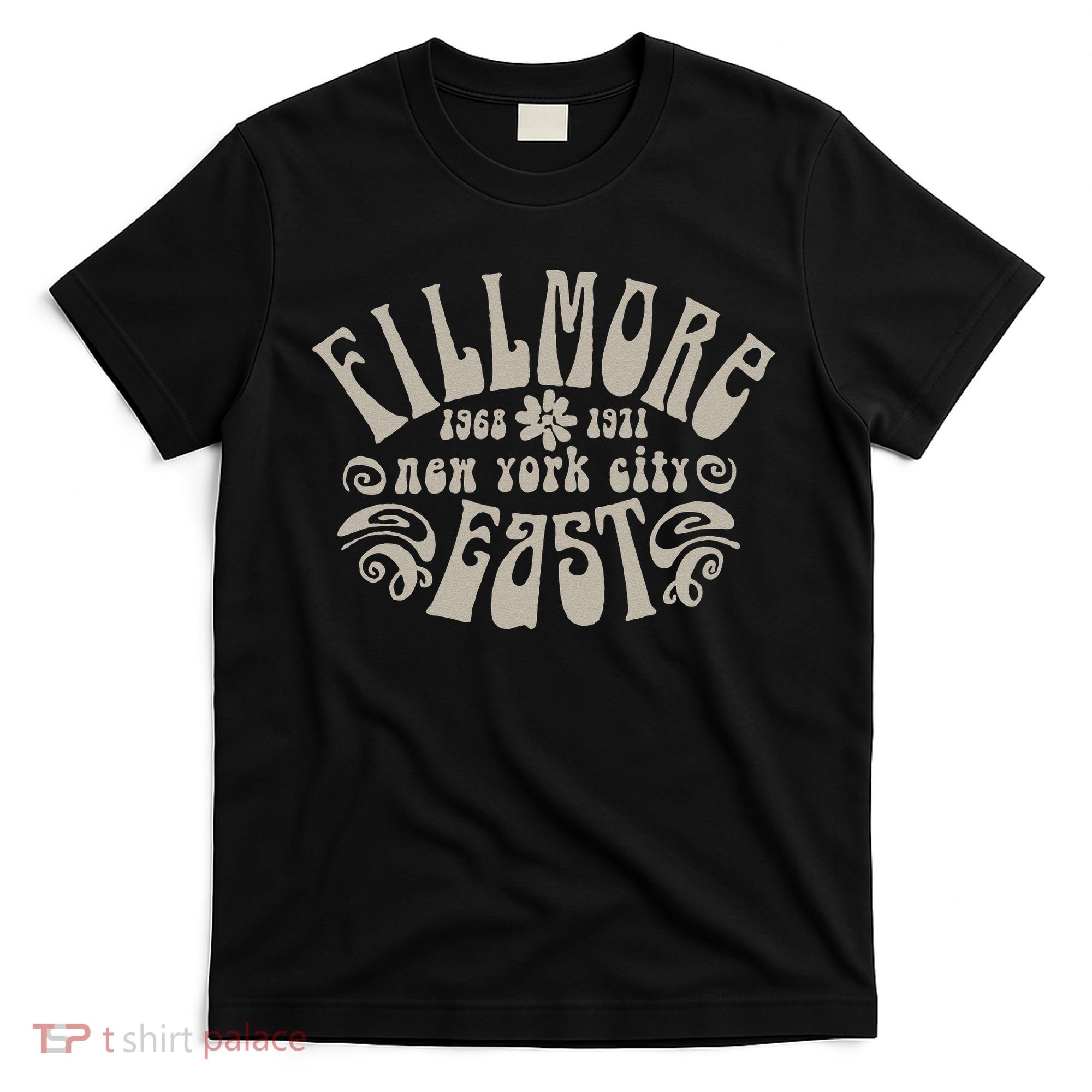 Fillmore 1968 1971 New York City East Embody Peace & Love T-Shirt