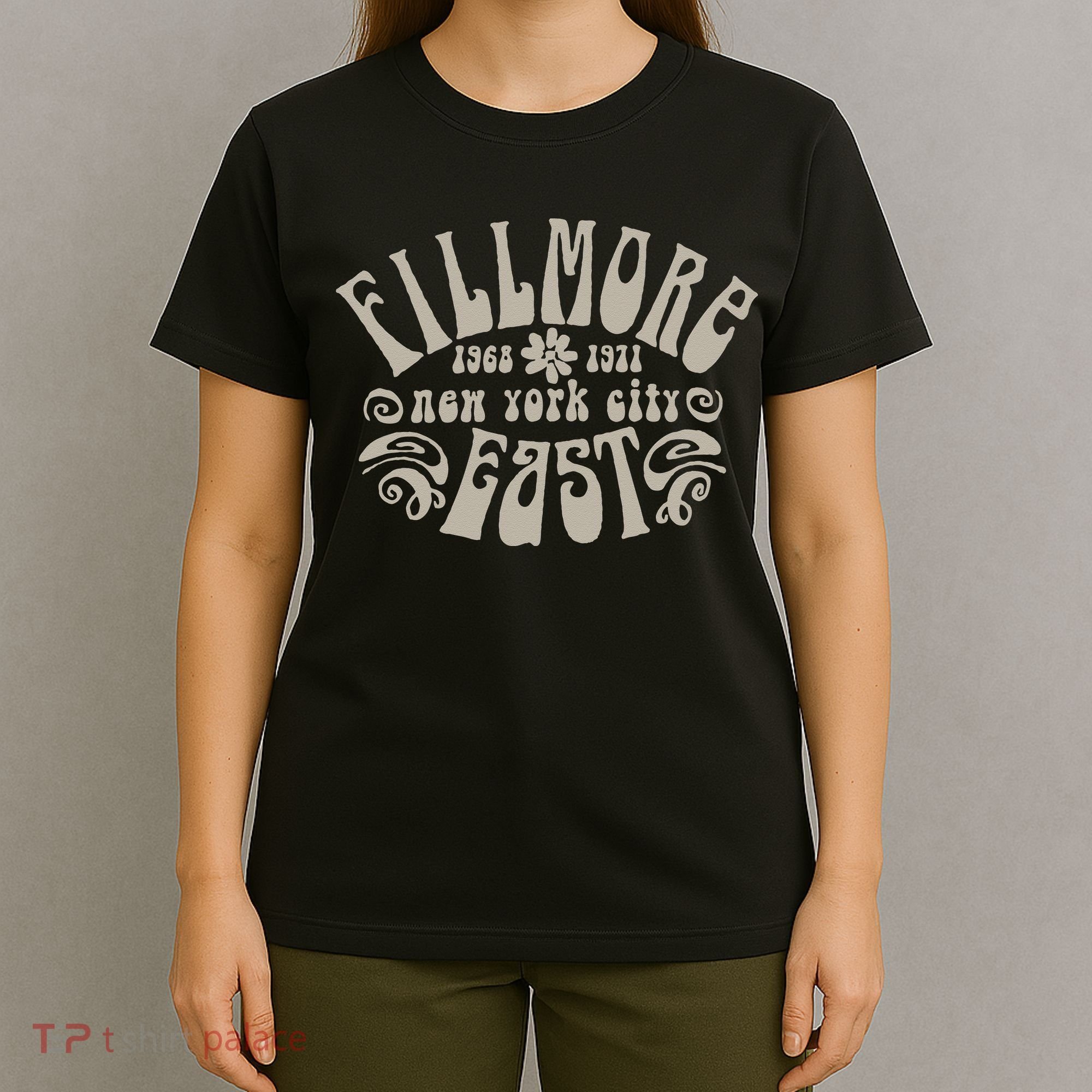 Fillmore 1968 1971 New York City East Embody Peace & Love T-Shirt