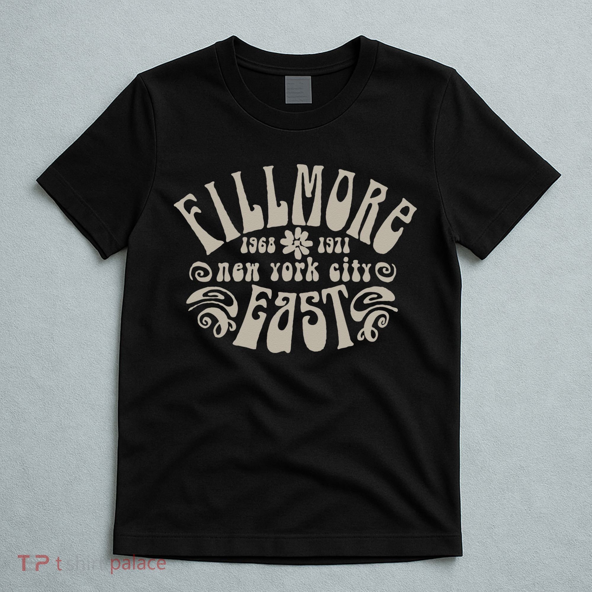 Fillmore 1968 1971 New York City East Embody Peace & Love T-Shirt
