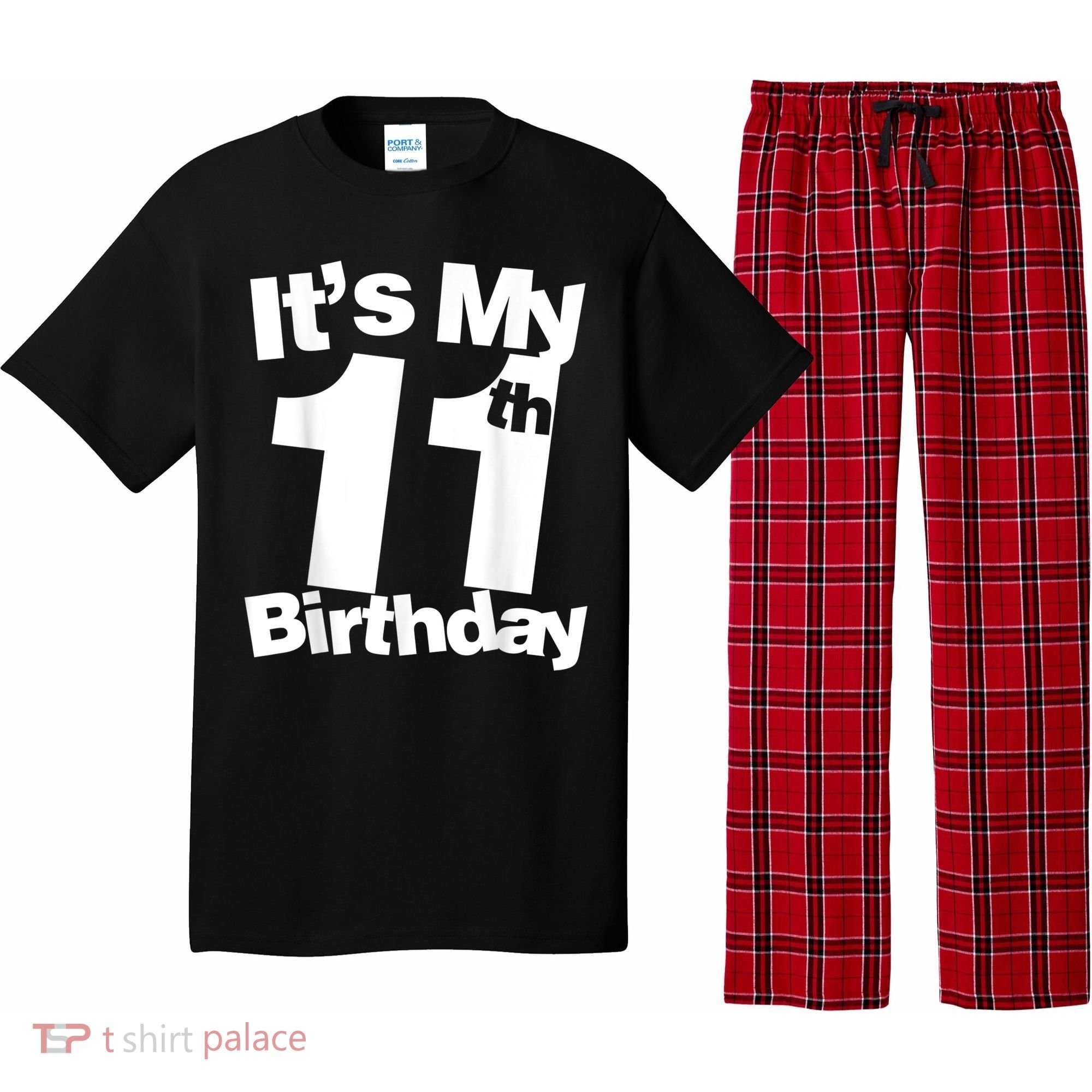 Funny 11th Birthday It's My 11th Birthday 11 Year Old Birthday Pajama Set