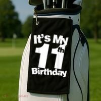 Funny 11th Birthday It's My 11th Birthday 11 Year Old Birthday Golf Towel thumb 2
