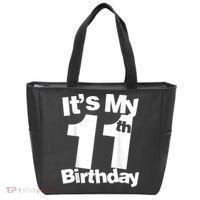 Funny 11th Birthday It's My 11th Birthday 11 Year Old Birthday Tote Bag thumb 0