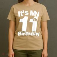 Funny 11th Birthday It's My 11th Birthday 11 Year Old Birthday T-Shirt thumb 4