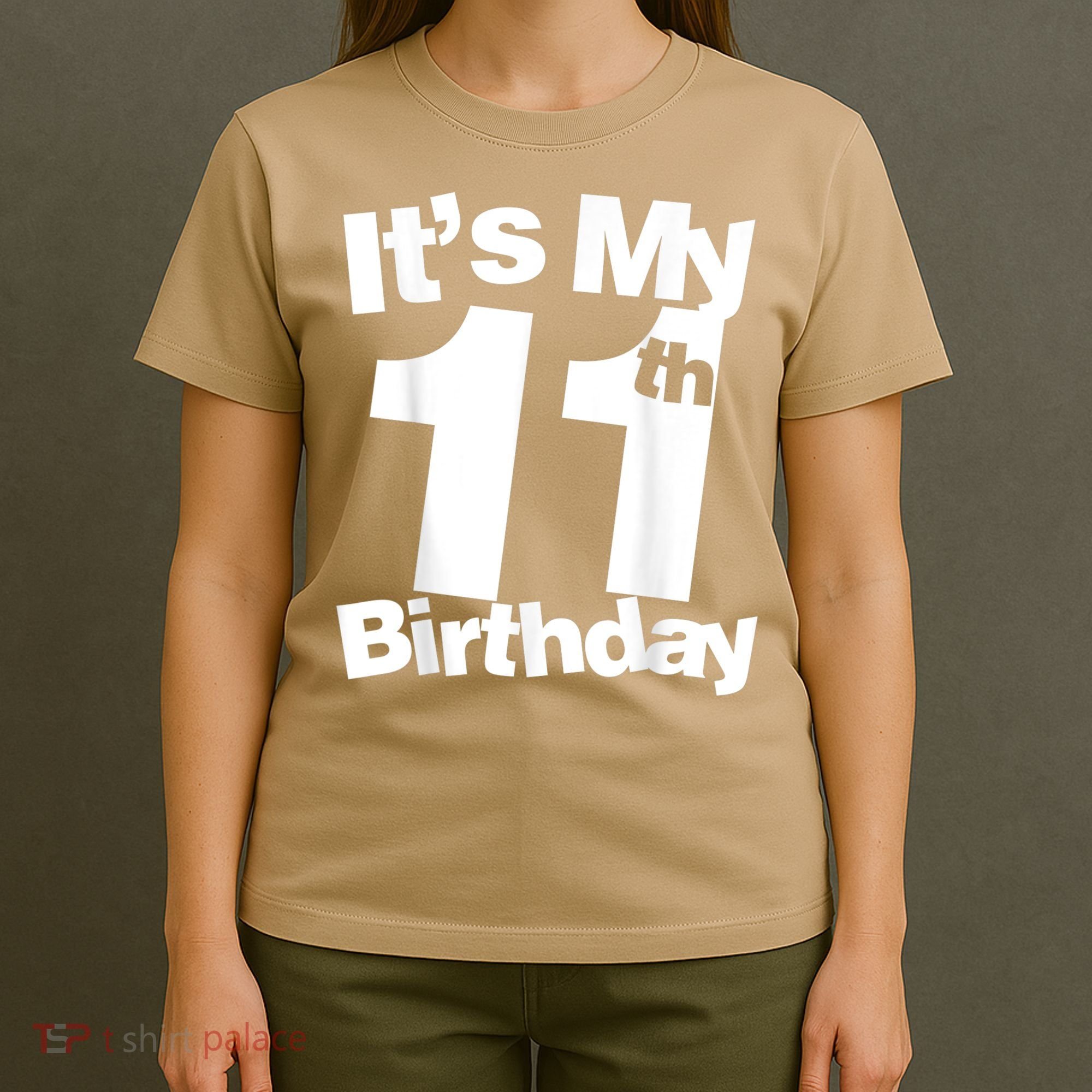 Funny 11th Birthday It's My 11th Birthday 11 Year Old Birthday T-Shirt