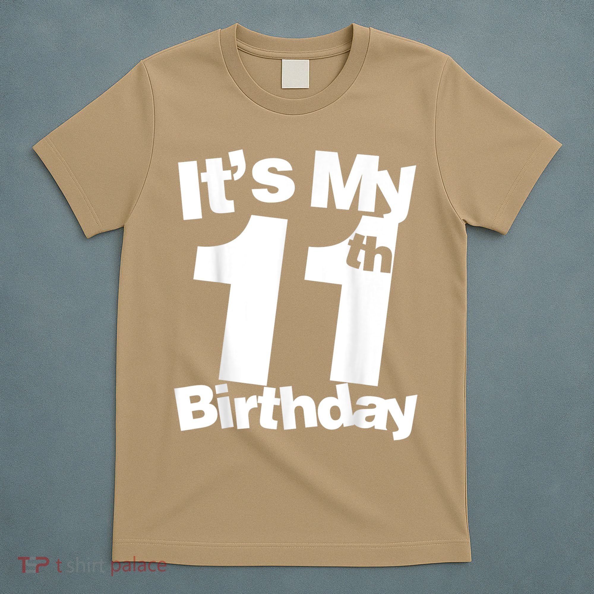Funny 11th Birthday It's My 11th Birthday 11 Year Old Birthday T-Shirt