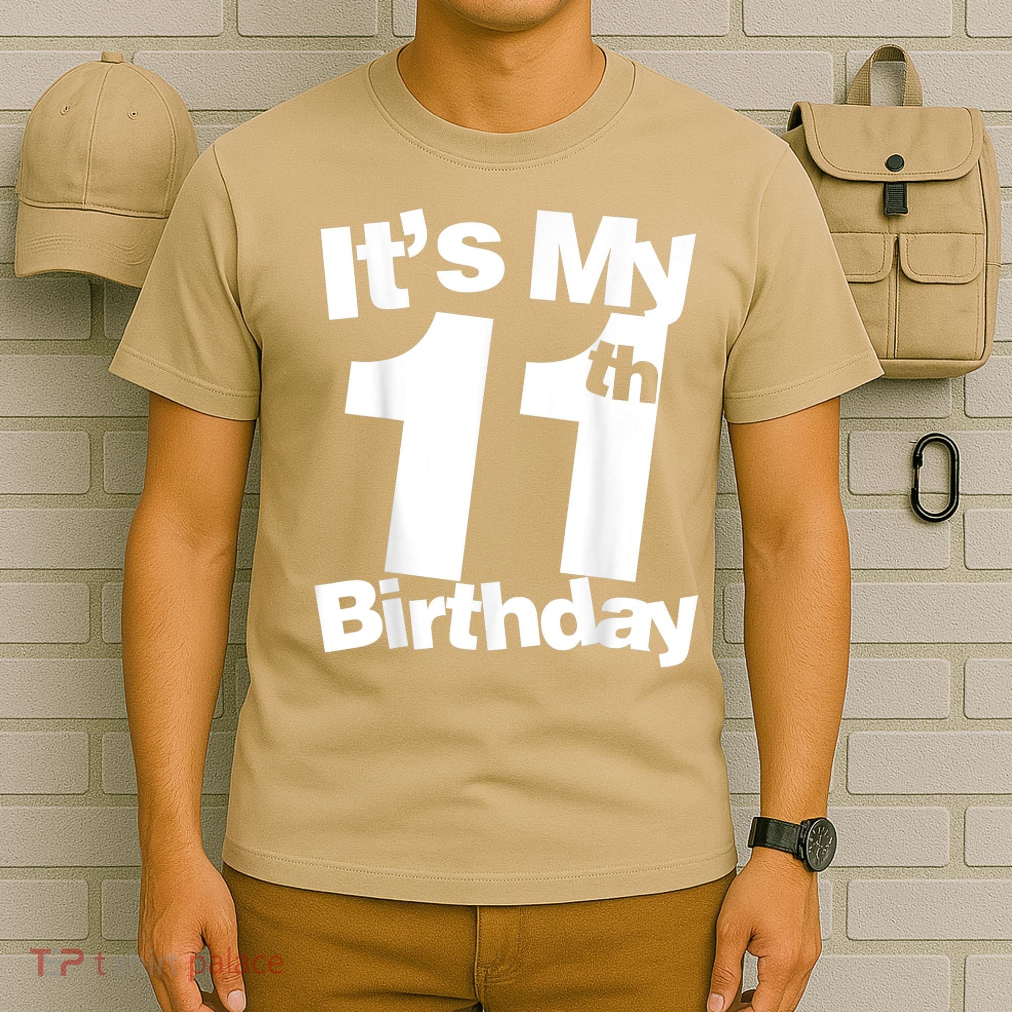 Funny 11th Birthday It's My 11th Birthday 11 Year Old Birthday T-Shirt