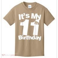 Funny 11th Birthday It's My 11th Birthday 11 Year Old Birthday Kids T-Shirt thumb 0