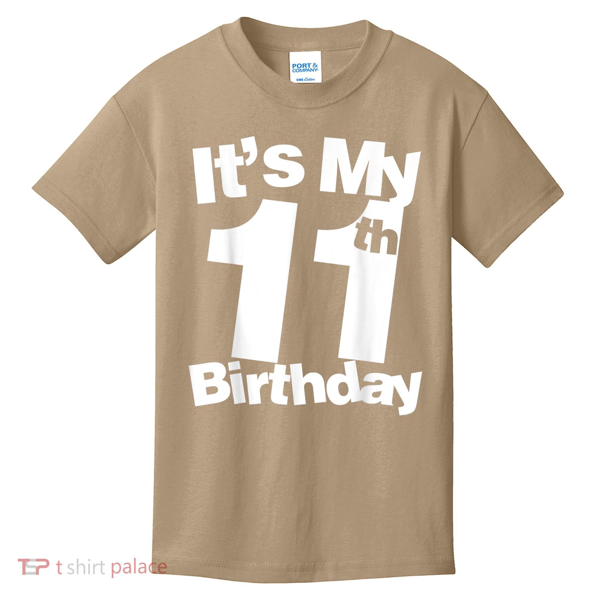 Funny 11th Birthday It's My 11th Birthday 11 Year Old Birthday Kids T-Shirt