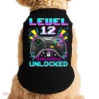 Funny 12th Birthday Video Game Gift Birthday Gaming Doggie Tank thumb 0