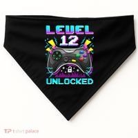 Funny 12th Birthday Video Game Gift Birthday Gaming USA-Made Doggie Bandana thumb 0