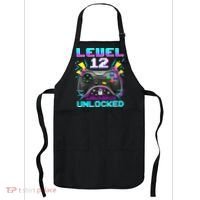 Funny 12th Birthday Video Game Gift Birthday Gaming Apron thumb 0