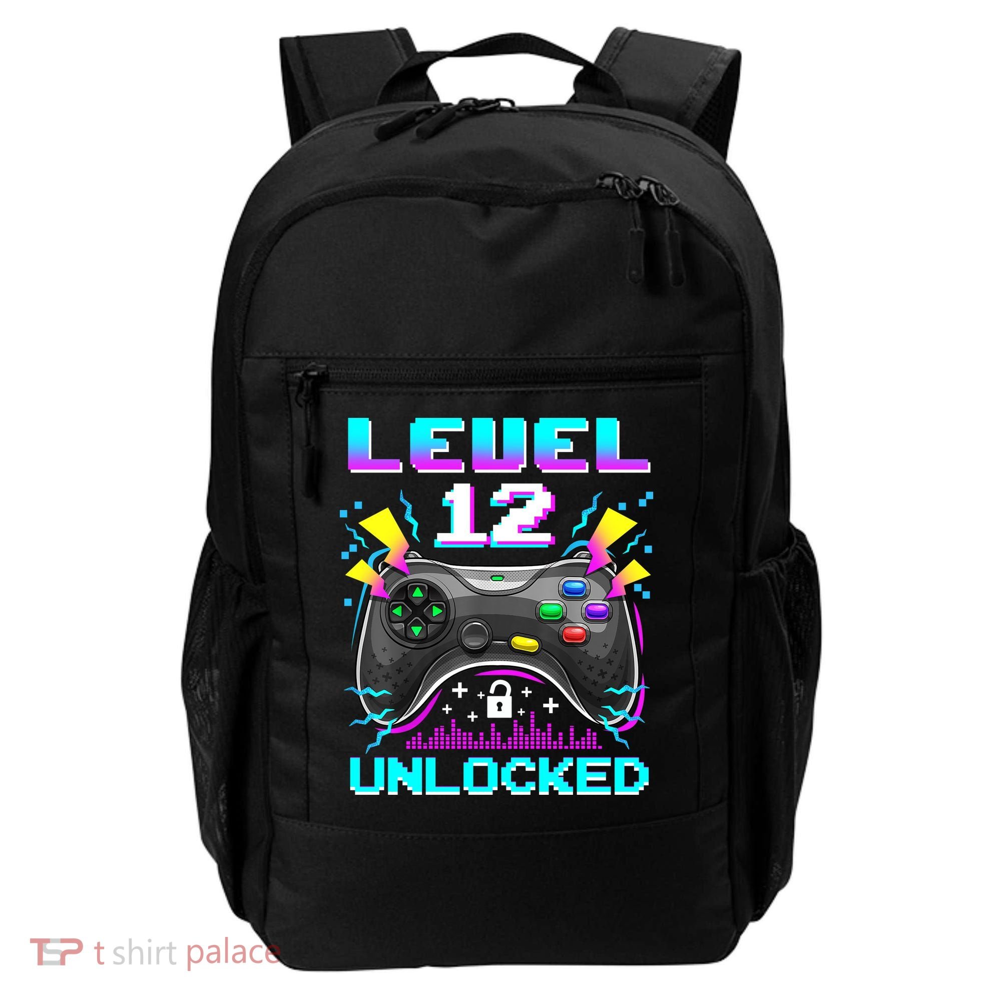 Funny 12th Birthday Video Game Gift Birthday Gaming Backpack