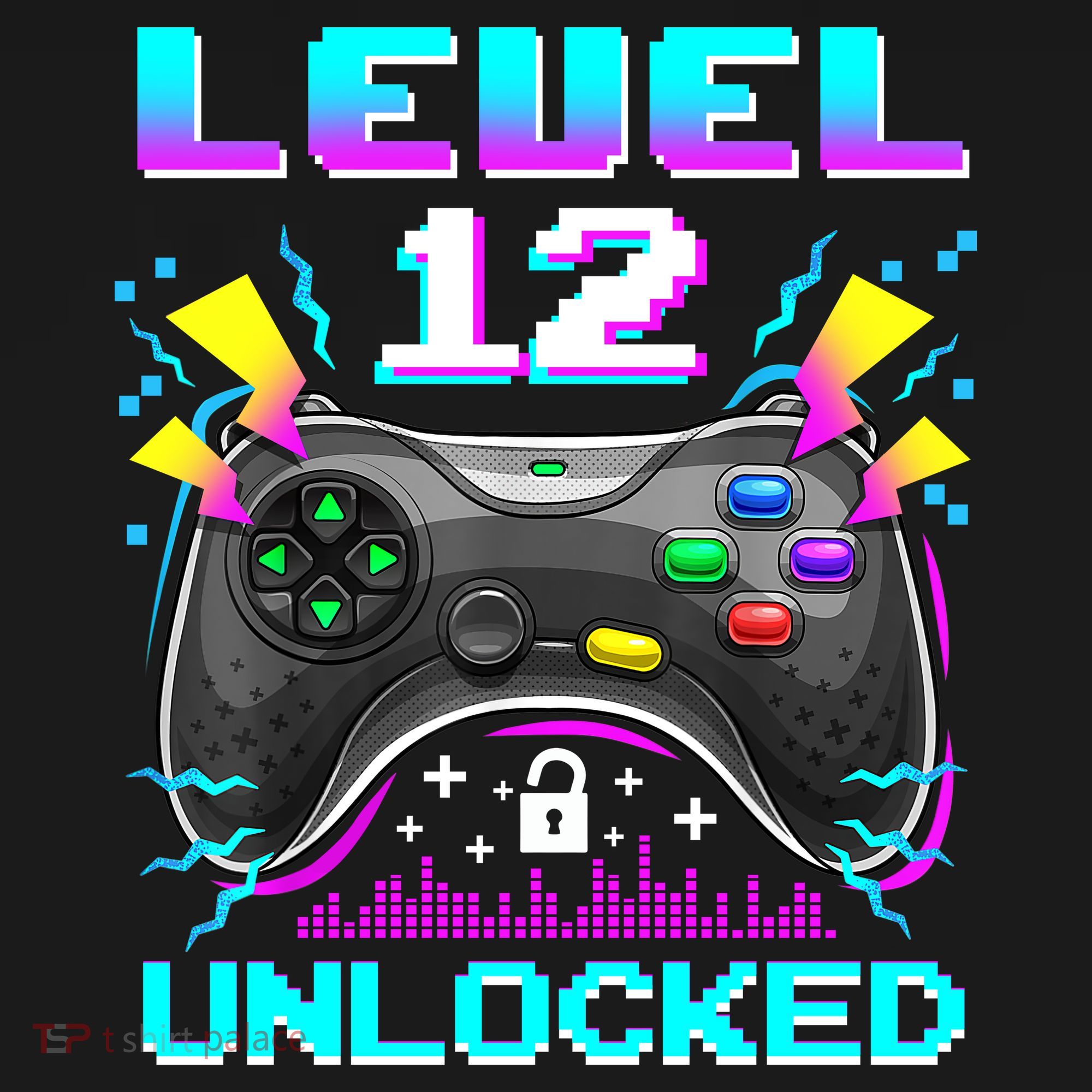 Funny 12th Birthday Video Game Gift Birthday Gaming Backpack
