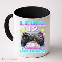Funny 12th Birthday Video Game Gift Birthday Gaming Coffee Mug thumb 0