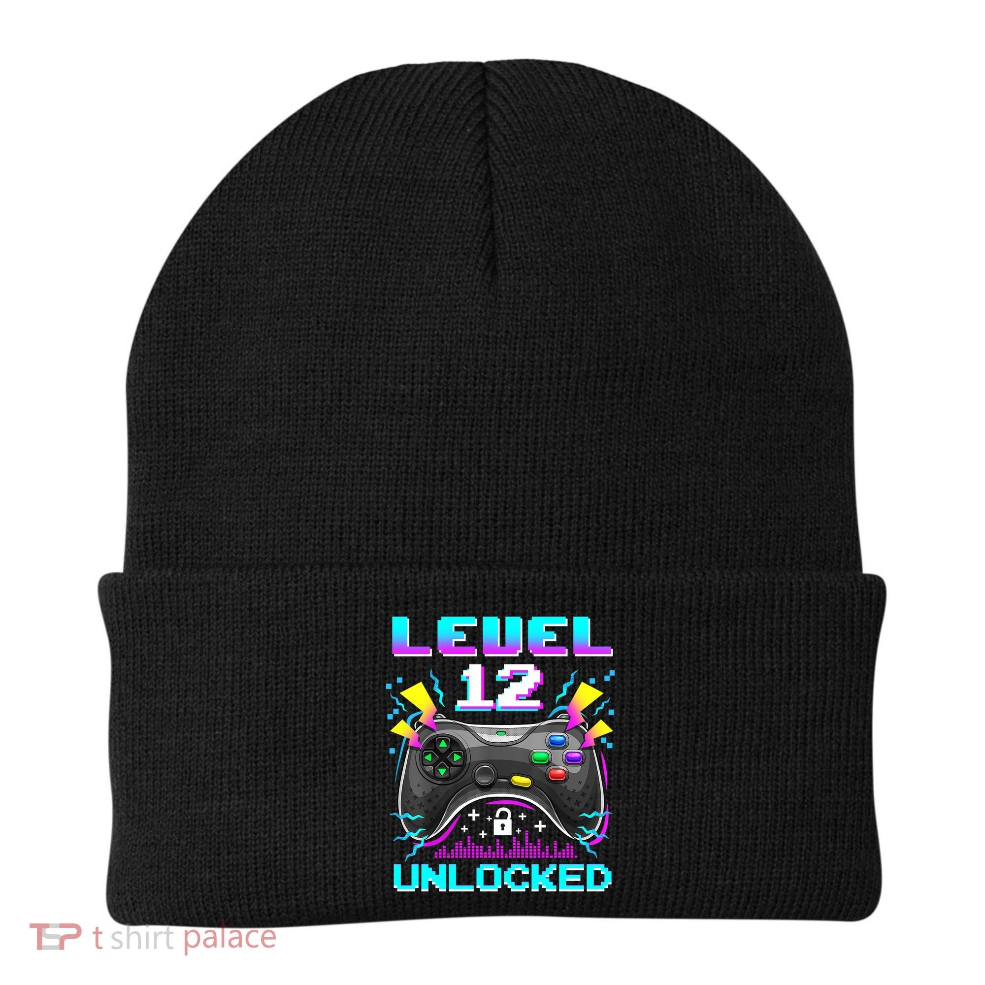 Funny 12th Birthday Video Game Gift Birthday Gaming Beanie