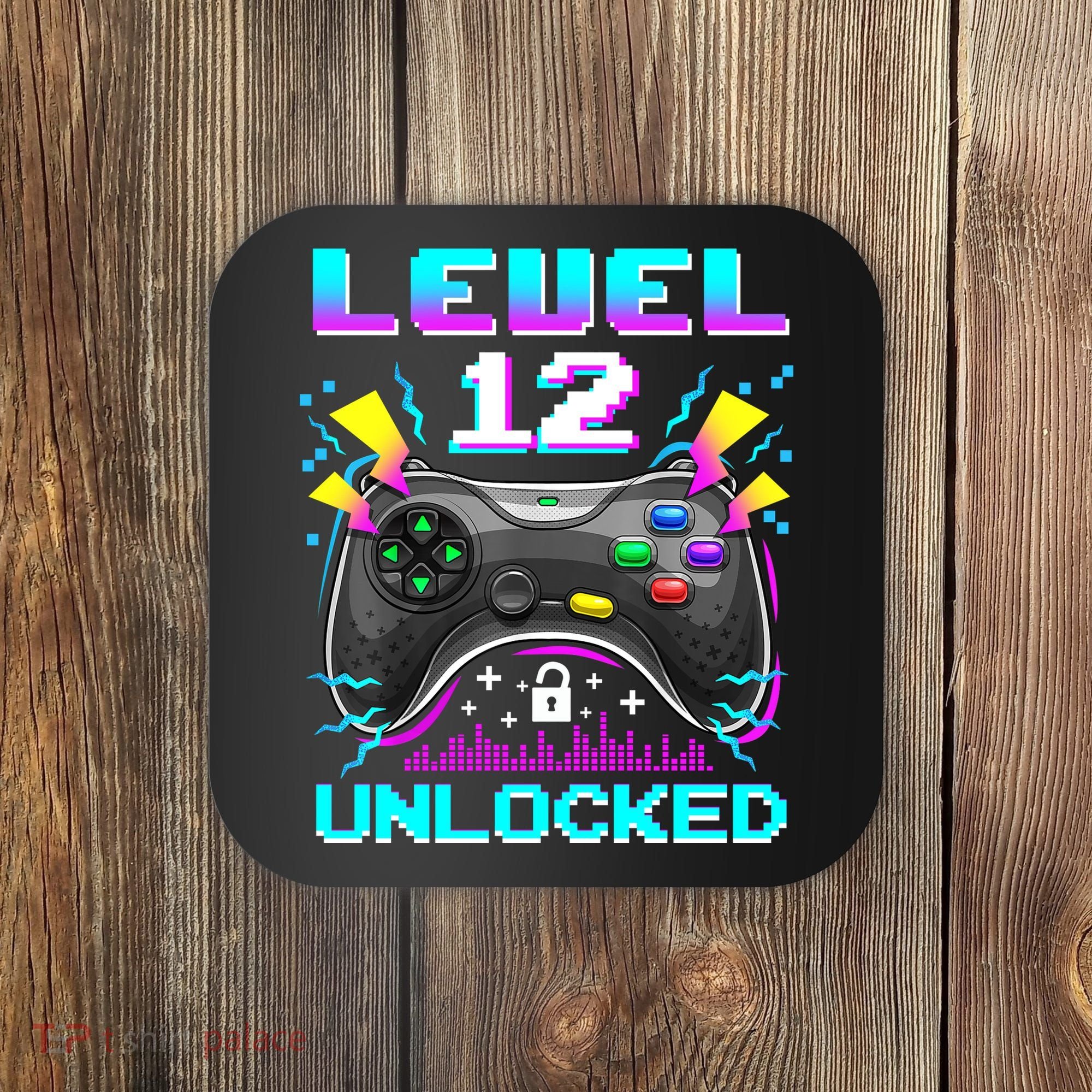 Funny 12th Birthday Video Game Gift Birthday Gaming Coaster