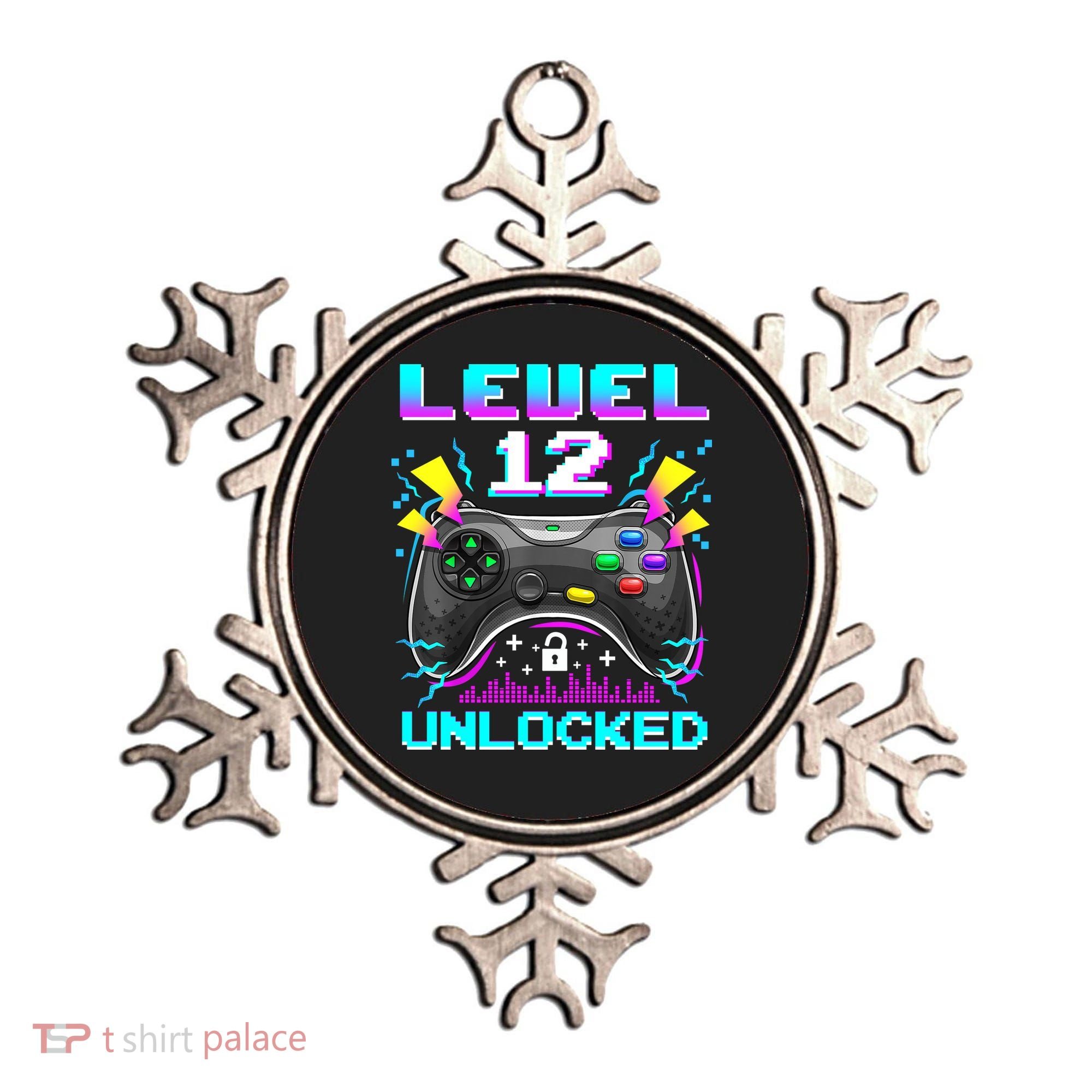 Funny 12th Birthday Video Game Gift Birthday Gaming Ornament