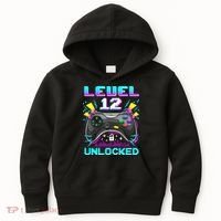 Funny 12th Birthday Video Game Gift Birthday Gaming Kids Hoodie thumb 0