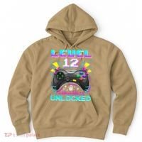 Funny 12th Birthday Video Game Gift Birthday Gaming Hoodie thumb 0
