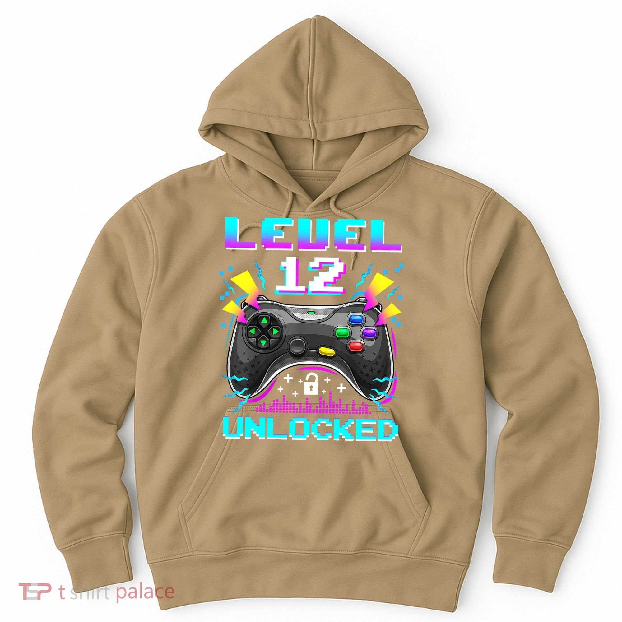 Funny 12th Birthday Video Game Gift Birthday Gaming Hoodie