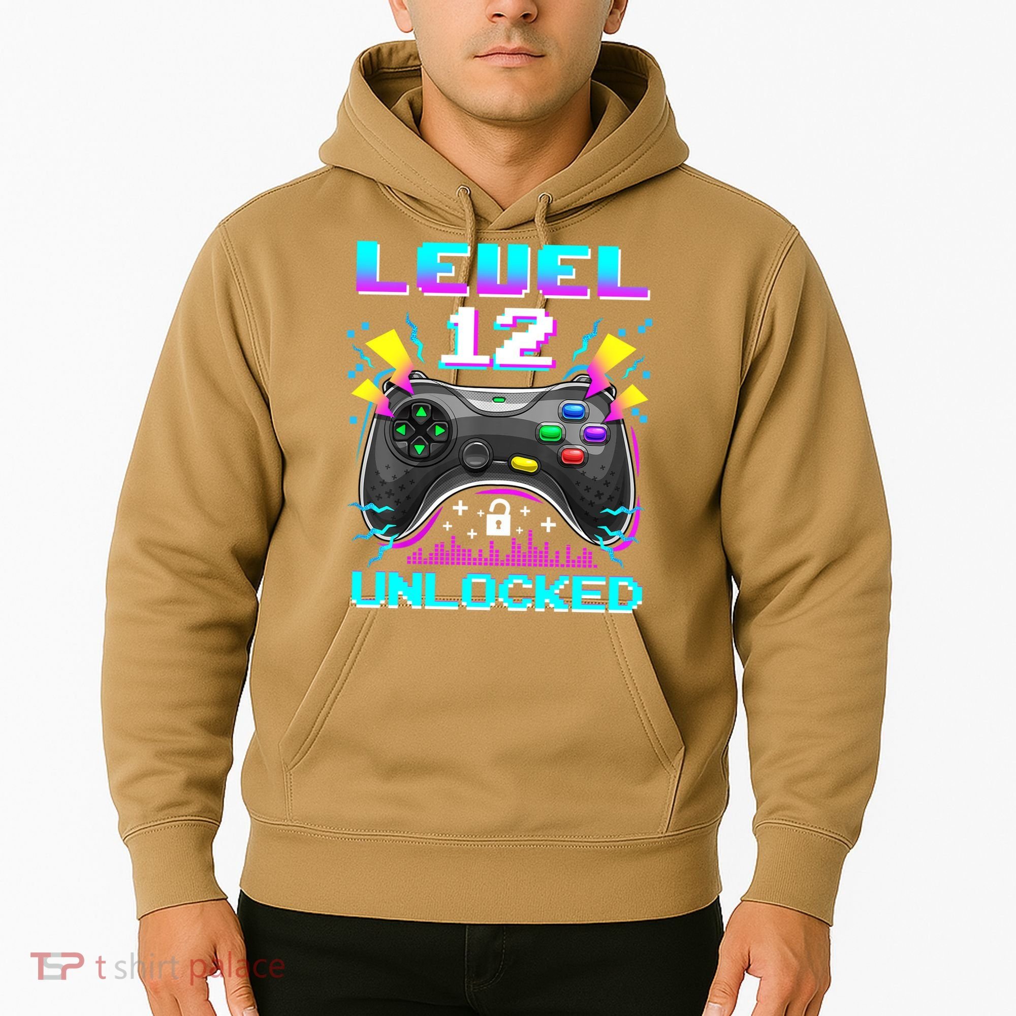 Funny 12th Birthday Video Game Gift Birthday Gaming Hoodie