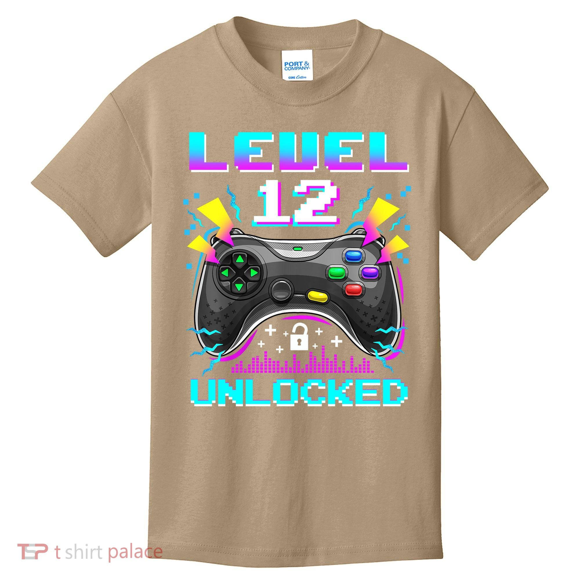 Funny 12th Birthday Video Game Gift Birthday Gaming Kids T-Shirt