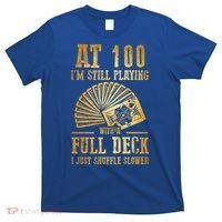 Funny 100th Birthday Gift 100 Year Old Cards Meaningful Gift T-Shirt thumb 0