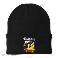 Fisherman 12th Birthday Fishing 12 Year Old Theme Bday Beanie thumb 0