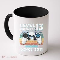 Funny 13th Birthday Decoration Boy 13yr 13 Year Old Birthday Coffee Mug thumb 0